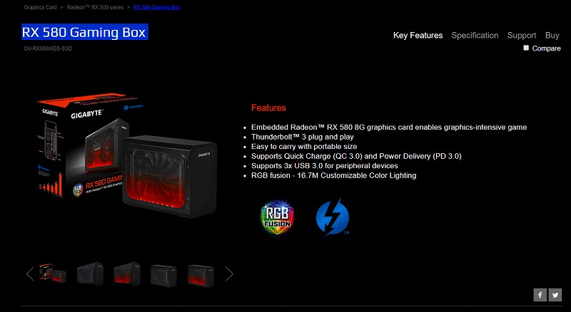 RX 580 Gaming Box 